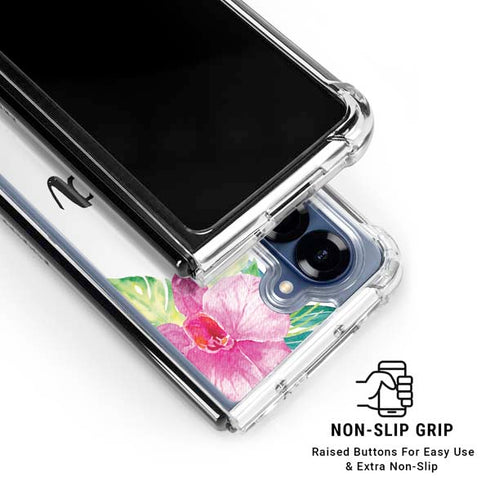 Aloha Tropical Galaxy Z Fold6 Clear Case