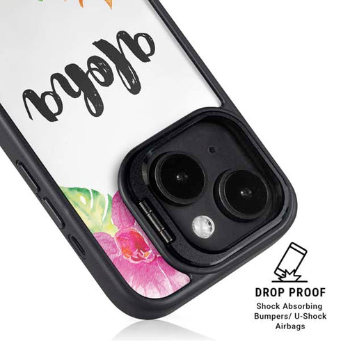 Aloha Tropical iPhone 13 Kickstand Case