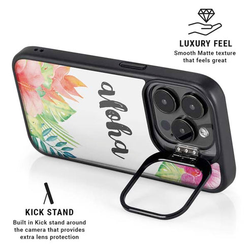 Aloha Tropical iPhone 13 Pro Max Kickstand Case