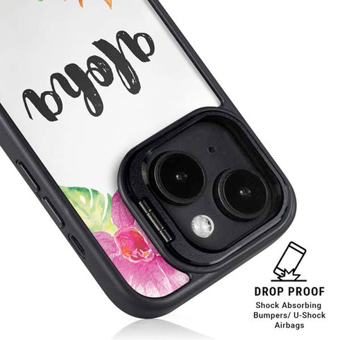 Aloha Tropical iPhone 14 Plus Kickstand Case