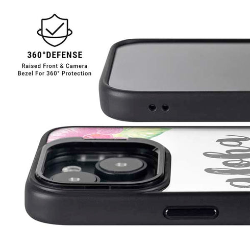 Aloha Tropical iPhone 15 Plus Kickstand Case