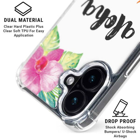 Aloha Tropical iPhone 16 Clear Case