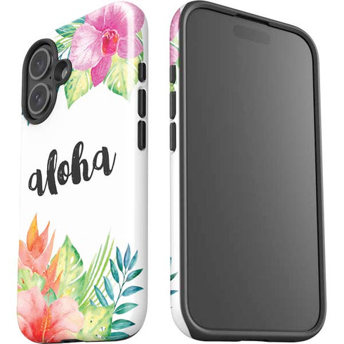 Aloha Tropical iPhone 16 Plus Impact Case