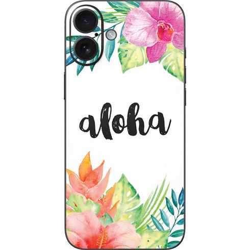 Aloha Tropical iPhone 16 Plus Skin