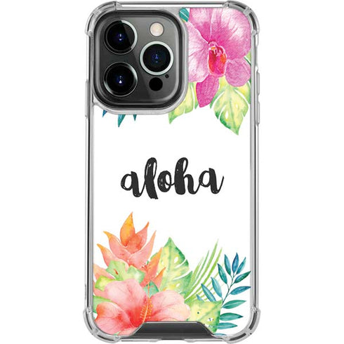 Aloha Tropical iPhone 16 Pro Clear Case