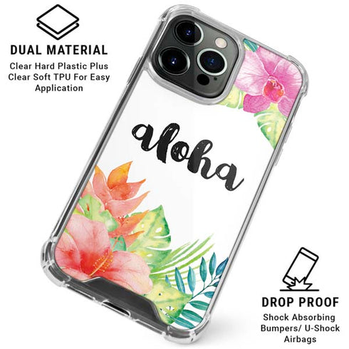 Aloha Tropical iPhone 16 Pro Max Clear Case