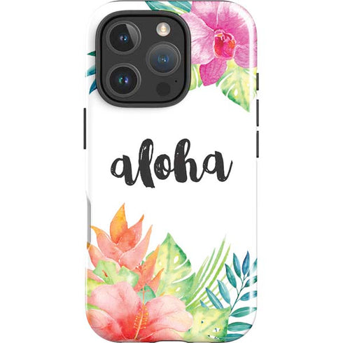 Aloha Tropical iPhone 16 Pro Max Impact Case