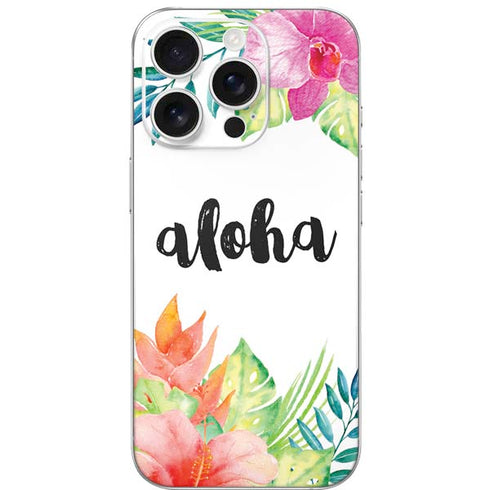 Aloha Tropical iPhone 16 Pro Skin