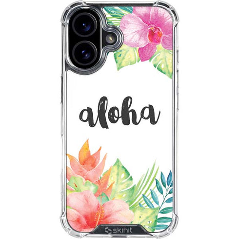 Aloha Tropical iPhone 17 Clear Case