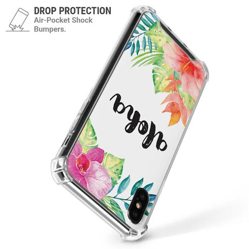 Aloha Tropical iPhone X/XS Clear Case