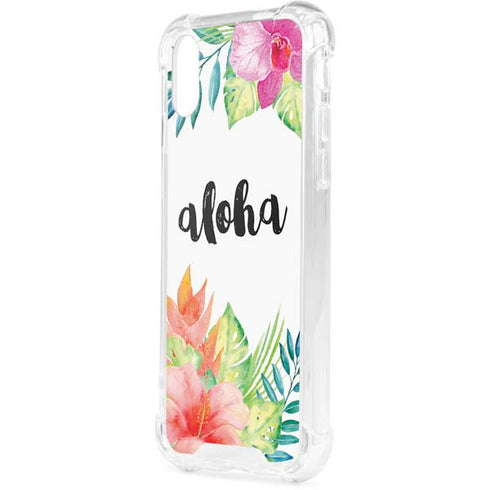 Aloha Tropical iPhone XS Clear Case