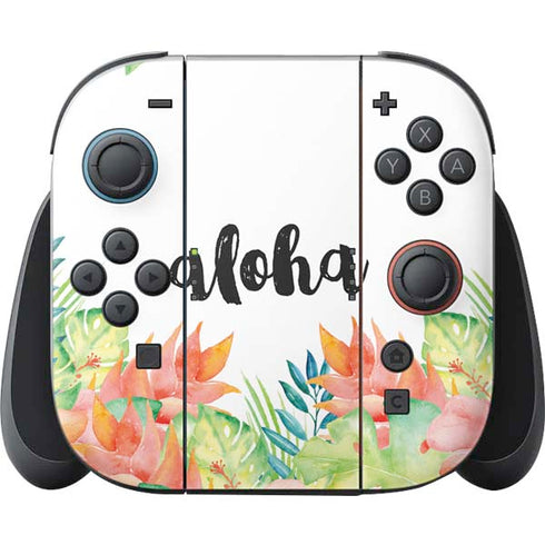 Aloha Tropical Nintendo Switch 2 (2025) Joy-Con Controller Skin