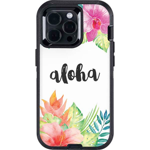 Aloha Tropical Otterbox Defender iPhone Skin