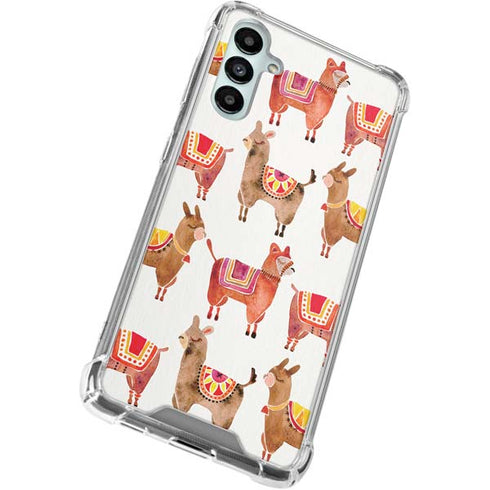 Alpacas by Cat Coq Gabb Phone 4 Clear Case