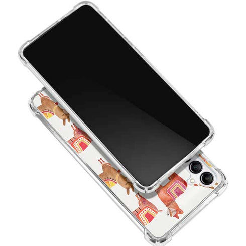 Alpacas by Cat Coq Gabb Phone 4 Clear Case