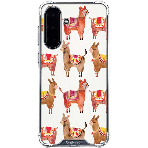 Alpacas by Cat Coq Galaxy A36 5G Clear Case
