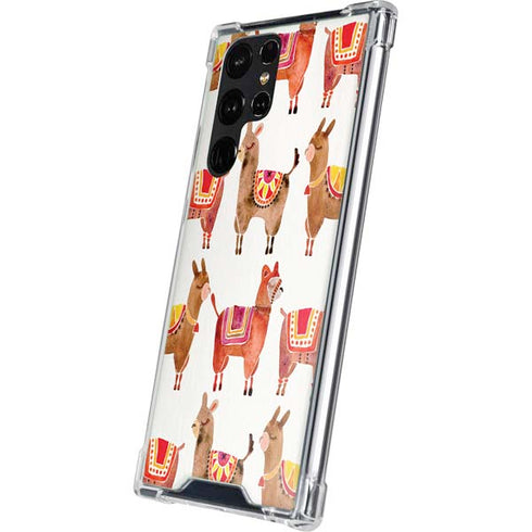 Alpacas by Cat Coq Galaxy S23 Ultra Clear Case