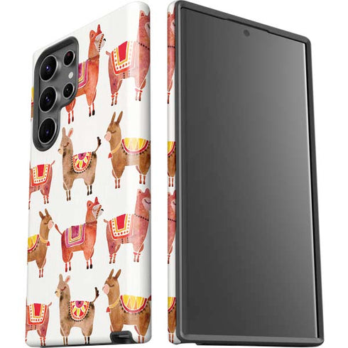 Alpacas by Cat Coq Galaxy S23 Ultra Pro Case