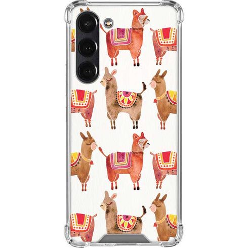 Alpacas by Cat Coq Galaxy S24 FE Clear Case