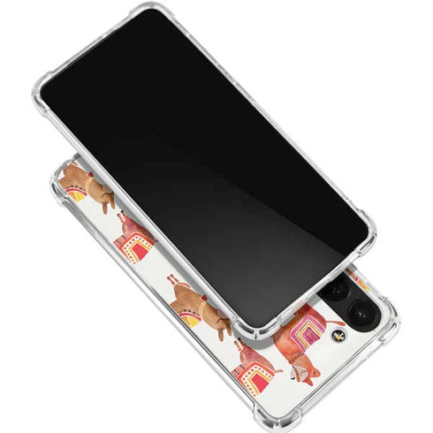 Alpacas by Cat Coq Galaxy S24 FE Clear Case