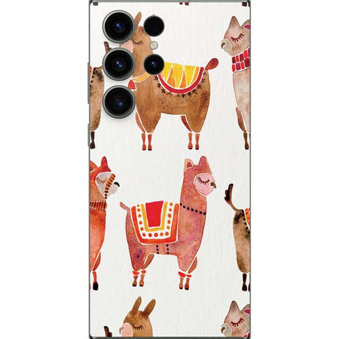 Alpacas by Cat Coq Galaxy S24 Ultra Skin