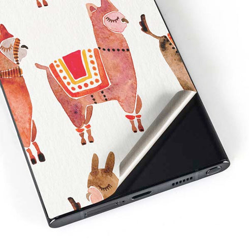 Alpacas by Cat Coq Galaxy S24 Ultra Skin