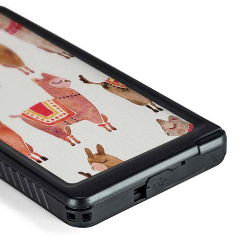 Alpacas by Cat Coq Galaxy S24 Ultra Waterproof Case