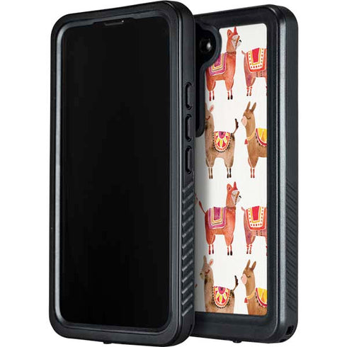 Alpacas by Cat Coq Galaxy S24 Waterproof Case