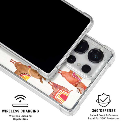 Alpacas by Cat Coq Galaxy S25 Ultra Clear Case