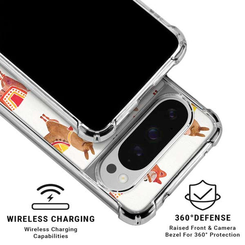 Alpacas by Cat Coq Google Pixel 10 Pro XL Clear Case