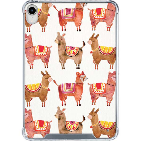 Alpacas by Cat Coq iPad 11th Gen (2025) Clear Case