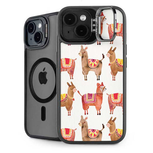 Alpacas by Cat Coq iPhone 13 Kickstand Case
