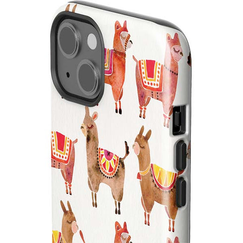Alpacas by Cat Coq iPhone 15 Impact Case