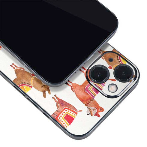 Alpacas by Cat Coq iPhone 15 Skin
