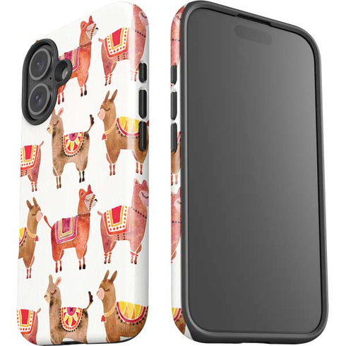 Alpacas by Cat Coq iPhone 16 Impact Case