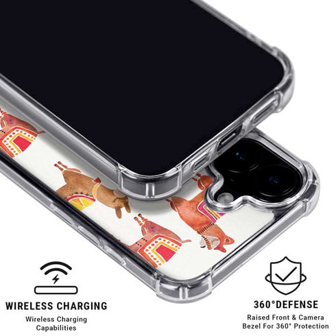 Alpacas by Cat Coq iPhone 16 MagSafe Case