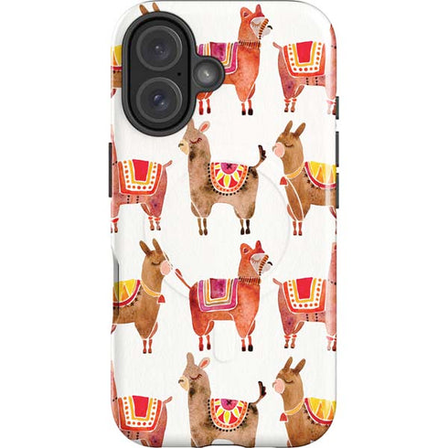 Alpacas by Cat Coq iPhone 16 Magsafe Impact Case