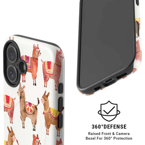 Alpacas by Cat Coq iPhone 16 Magsafe Impact Case