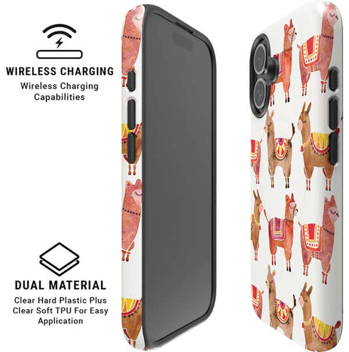 Alpacas by Cat Coq iPhone 16 Magsafe Impact Case