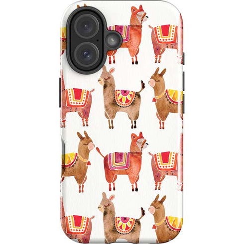 Alpacas by Cat Coq iPhone 16 Plus Impact Case