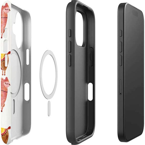 Alpacas by Cat Coq iPhone 16 Plus Magsafe Impact Case