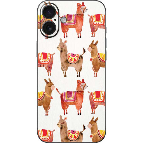 Alpacas by Cat Coq iPhone 16 Plus Skin