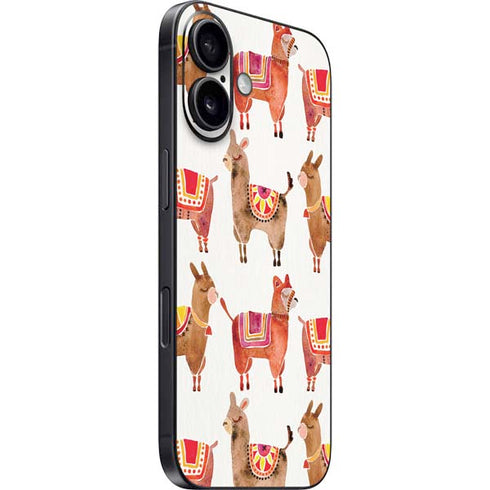 Alpacas by Cat Coq iPhone 16 Plus Skin