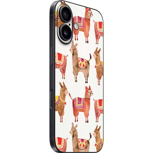 Alpacas by Cat Coq iPhone 16 Skin