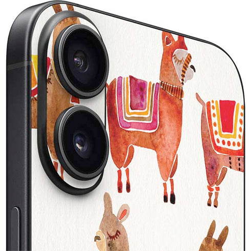 Alpacas by Cat Coq iPhone 16 Skin