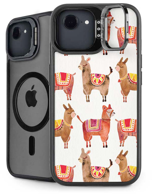 Alpacas by Cat Coq iPhone 16e Kickstand Case