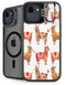 Alpacas by Cat Coq iPhone 16e Kickstand Case