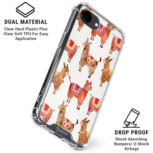 Alpacas by Cat Coq iPhone 16e Clear Case