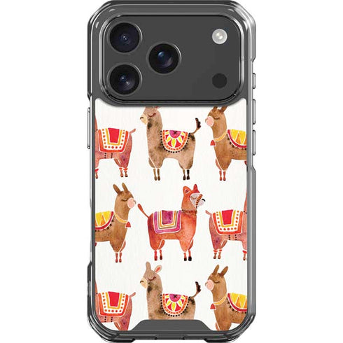 Alpacas by Cat Coq iPhone 18 Pro Clear Case