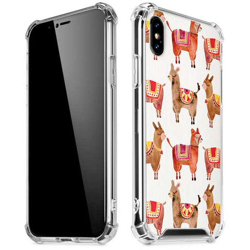 Alpacas by Cat Coq iPhone X/XS Clear Case